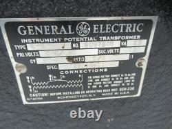Instrument Potential Transformer GE General Electric E-6 8097846 Rare Vintage