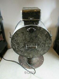 Large Vintage/Antique GE General Electric Searchlight Industrial Light Beacon