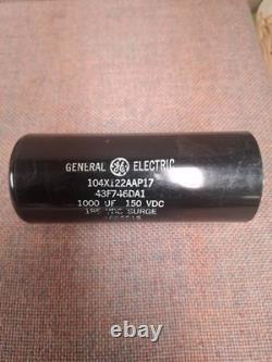 Liquidation 67pcs Vintage General Electric 1000 µF 150 VDC Electrolytic Cap 297
