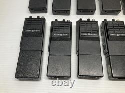 Lot Of 12 Vintage General Electric GE MPI 2-Way Radio Walkie Talkie Untested