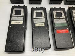 Lot Of 12 Vintage General Electric GE MPI 2-Way Radio Walkie Talkie Untested