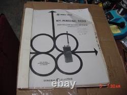 Lot Of 8 Vintage General Electric MPI Two Way Radios