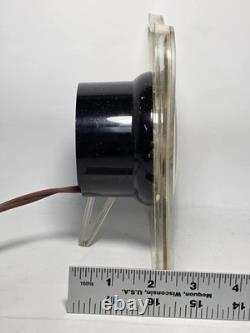 MCM Vintage General Electric Telechron 2H100 Desk/Wall Clock WORKS (B3)