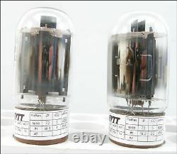 Matched Pair Vintage General Electric 7581A, Tested Amplitrex