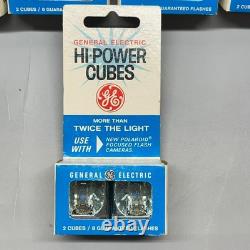 NEW NOS Vintage GE Hi-Power Cubes Case 18x 2-Cube Packs (36 Cubes / 144 Flashes)