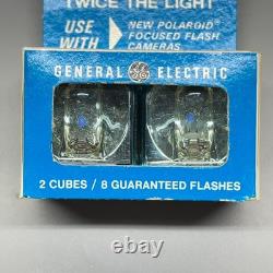 NEW NOS Vintage GE Hi-Power Cubes Case 18x 2-Cube Packs (36 Cubes / 144 Flashes)