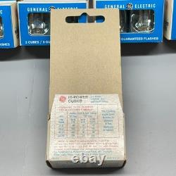 NEW NOS Vintage GE Hi-Power Cubes Case 18x 2-Cube Packs (36 Cubes / 144 Flashes)