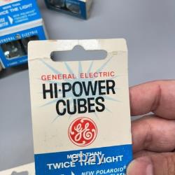 NEW NOS Vintage GE Hi-Power Cubes Case 18x 2-Cube Packs (36 Cubes / 144 Flashes)