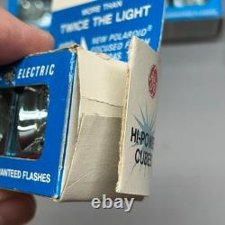 NEW NOS Vintage GE Hi-Power Cubes Case 18x 2-Cube Packs (36 Cubes / 144 Flashes)