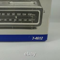 NEW Vintage GE SpaceSaver FM/AM Electronic Digital Clock Radio 7-4612 NOS