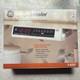 New Vintage Ge Spacemaker Under Cabinet Kitchen Am/fm Radio With Clock 7-4212
