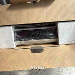 NEW Vintage GE Spacemaker UNDER CABINET Kitchen AM/FM RADIO with Clock 7-4212
