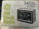 New Vintage General Electric Am Radio Alarm Clock Model 7-4725a Working 60s