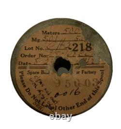 NOS General Electric Vintage Tungsten Fine Wire 0.0016 Diameter 500 Meters