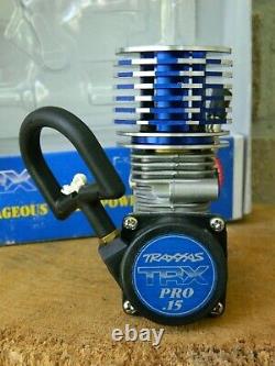 NOS Opened Traxxas TRX Pro. 15 Nitro Engine, Vintage, #4007, OPEN BOX