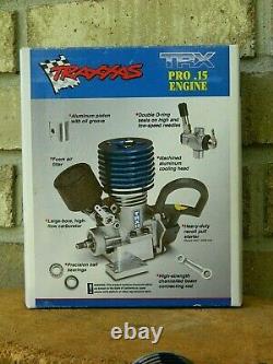 NOS Opened Traxxas TRX Pro. 15 Nitro Engine, Vintage, #4007, OPEN BOX