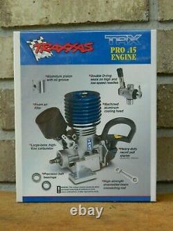 NOS Sealed Traxxas TRX Pro. 15 Nitro Engine, Vintage, #4007