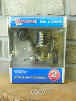 NOS Traxxas TRX Pro. 15 Nitro Engine, Vintage, #4010