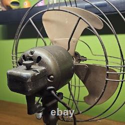 Needs REPAIRED Vtg GE General Electric VORTALEX FAN 2 SPEED FM10V21 Oscillator