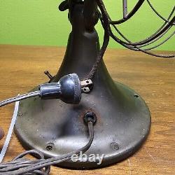 Needs REPAIRED Vtg GE General Electric VORTALEX FAN 2 SPEED FM10V21 Oscillator