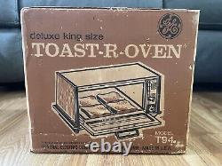New Vintage GE General Electric Toast-R-Oven Toaster Oven Deluxe King Size T94