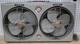 Nice Clean Vintage Ge General Electric Metal Double Adjustable Window Box Fan Us