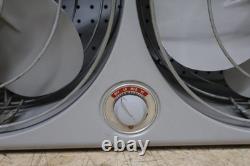 Nice Clean Vintage GE General Electric Metal Double Adjustable Window Box Fan US Nice Clean Vintage GE General Electric Metal Double Adjustable Window Box Fan US
