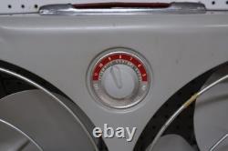 Nice Clean Vintage GE General Electric Metal Double Adjustable Window Box Fan US