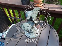 Nice General Electric Vortalex 10 Oscillating Desk Fan. 2 Speed