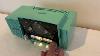 Ocean Turquoise 1959 General Electric Model C 416c Vacuum Tube Am Clock Radio Sounds Fantastic