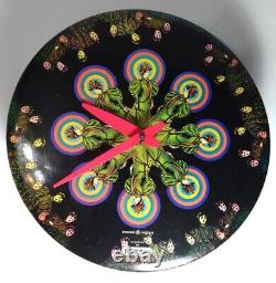 Peter Max Vitorian Ladies Vintage Clock TESTED WORKING General Electric 1970s