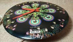 Peter Max Vitorian Ladies Vintage Clock TESTED WORKING General Electric 1970s