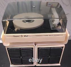 RARE VINTAGE EARLY 1970s G. E. CONCERT HALL STERIO SOUND SYSTEM! WORKING