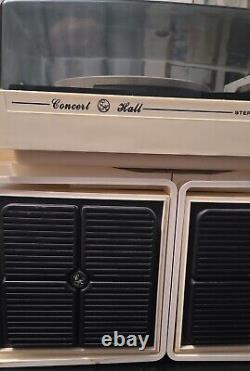 RARE VINTAGE EARLY 1970s G. E. CONCERT HALL STERIO SOUND SYSTEM! WORKING