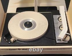 RARE VINTAGE EARLY 1970s G. E. CONCERT HALL STERIO SOUND SYSTEM! WORKING