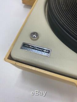 RARE! VTG General Electric Diamond Stylus WILDCAT Record Player WORKS- READ