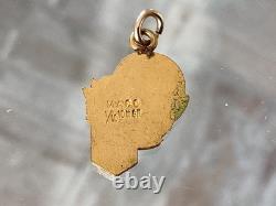 RARE Vintage General Electric GE 20 Year Service Pendant 1/10 10K GF Gold