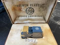 RARE Vintage General Electric GE Golden Classic Stereo Cartridge Not Tested