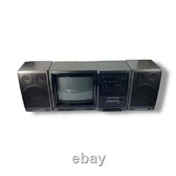(READ) Vintage General Electric TV Radio Entertainment Center 7-7800A 9.5 RARE
