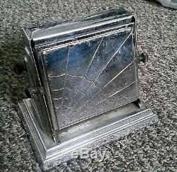 Rare 1920's Vintage General Electric GE Spider Web Metal Toaster Made in USA