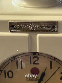 Rare 1930s Vintage Telechron General Electric Rare Refrigerator Clock