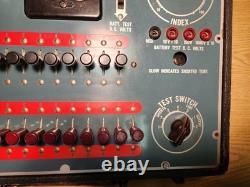 Rare General Electric GE Vintage Tube Checker Model TC-3A Tube Tester- Powers On