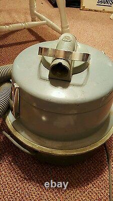 Rare General Electric V12c9 Canister Vacuum WORKS GE Vintage Free Pickup