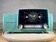 Rare Ocean Turquoise General Electric C-416c Clock Radio Restore/display/parts