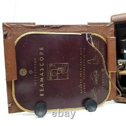Rare Vintage GE General Electric Tube Radio Portable LB-673 BeamaScope Antenna