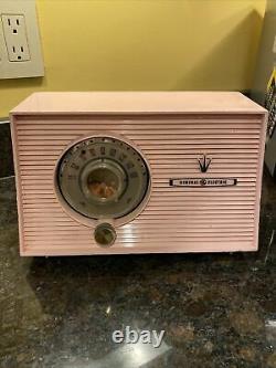 Rare Vintage Pink GE Model 877 Radio Fully Working General Electric