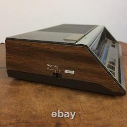 Rare Vtg 80s Electronic Touch Control GE Digital Alarm Clock Radio Mid Century