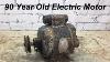 Restoration Of Electric Motor Will It Run