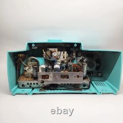 Restored Vintage General Electric C415 Tube Radio Alarm Clock
