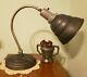 Restored Vintage General Electric Industrial Infrared Articulating Table Lamp